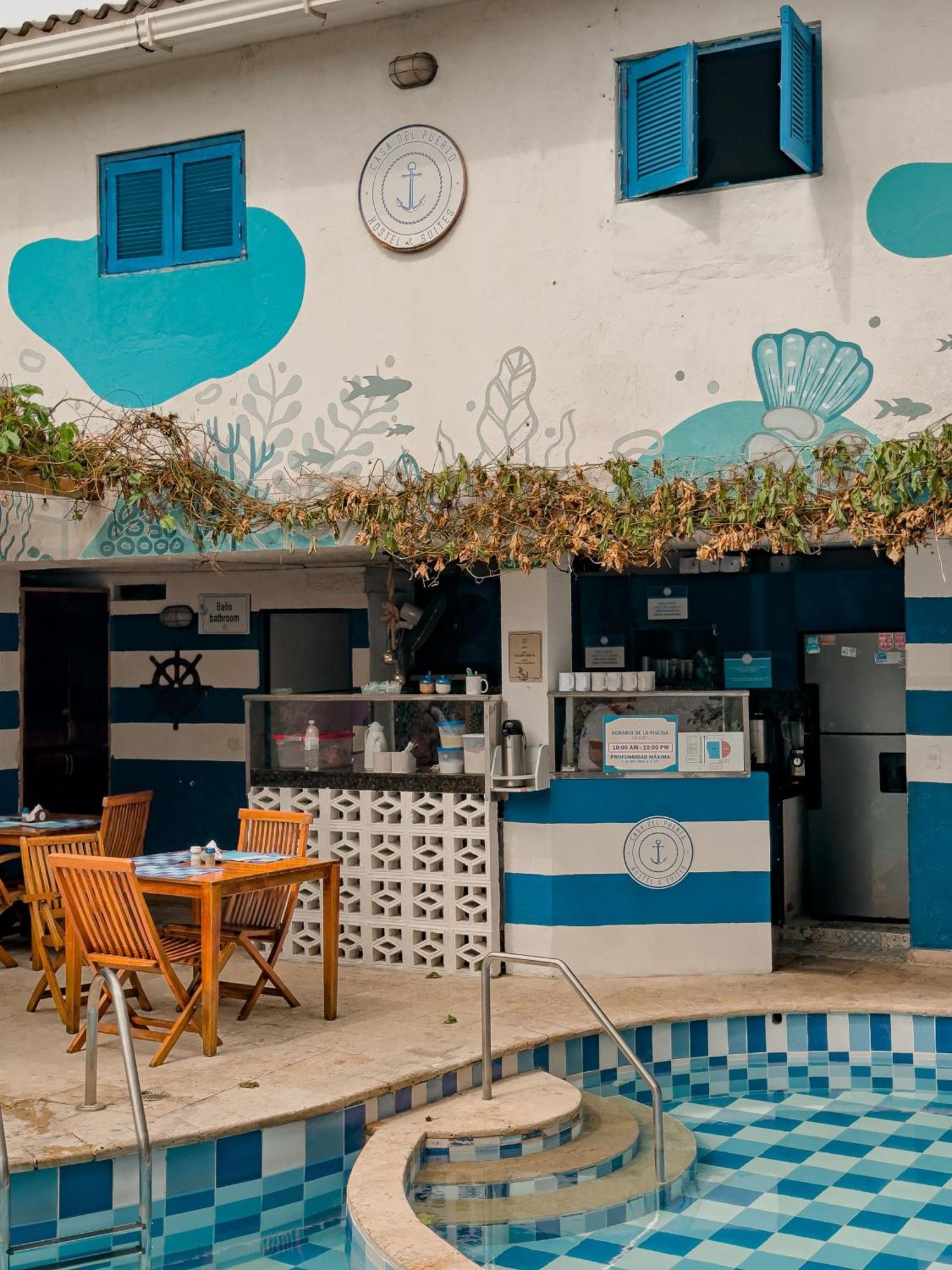 Casa Del Puerto Hostel & Suites Cartagena Εξωτερικό φωτογραφία
